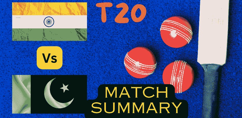 India vs Pakistan T20 World Cup Cricket Match Summary